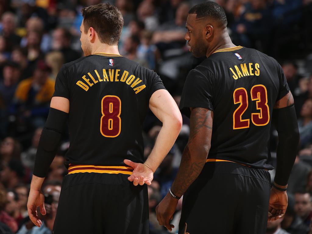 Delly’s seen it all as a running mate of LeBron James in Cleveland. Picture: Getty Images