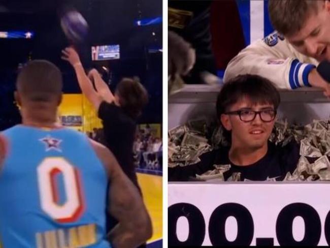 Fan wins $100K in shooting contest