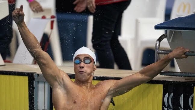 Dylan Andrea of Nudgee College is an Aussie A swimmer.