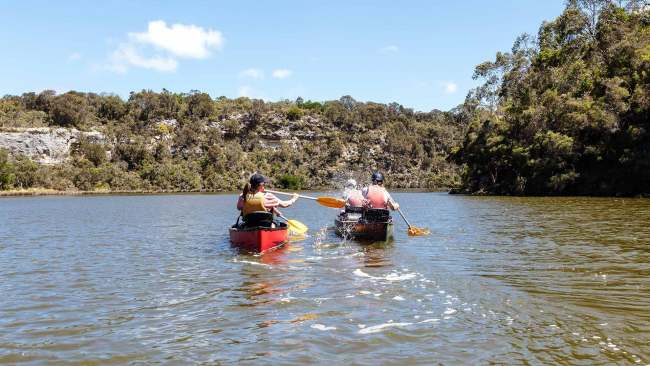 Add an adventure into your road trip itinerary with the Glenelg River Canoe Trail.