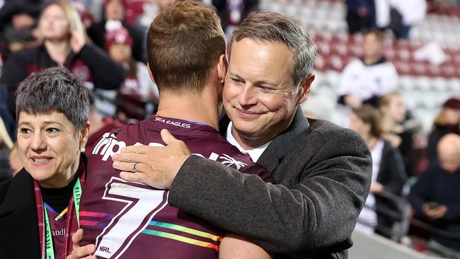 Manly chair Scott Penn will keep fighting for the money proposed by the state government to upgrade 4 Pines Park. Picture: Cameron Spencer/Getty Images