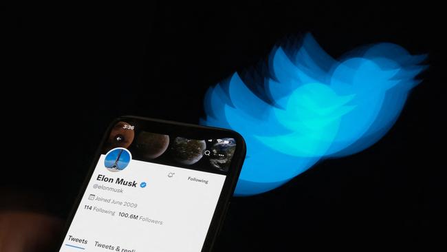 Messages between executives and high-profile businesmen reveal Elon Musk’s pursuit of Twitter before his decision to abandon the $US44bn deal. Picture: Chris Delmas/AFP