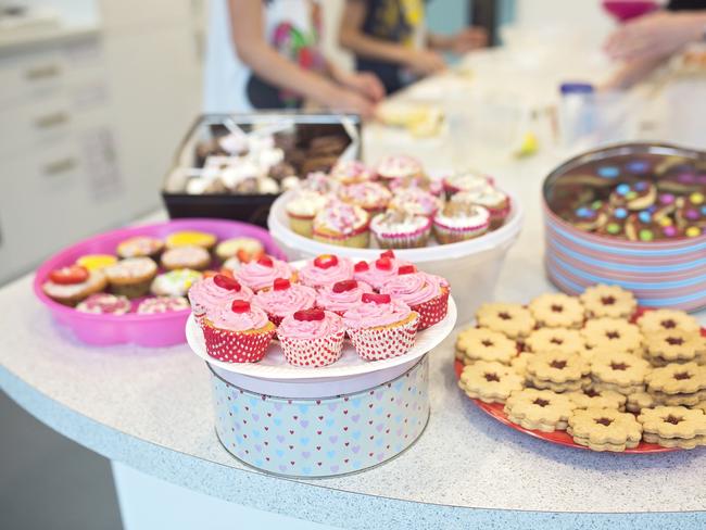 The money taken by Shorter came from bake sales.