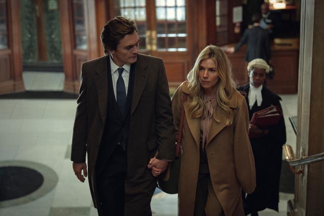 Sienna Miller in Anatomy of a Scandal. Image credit: Courtesy of Netflix