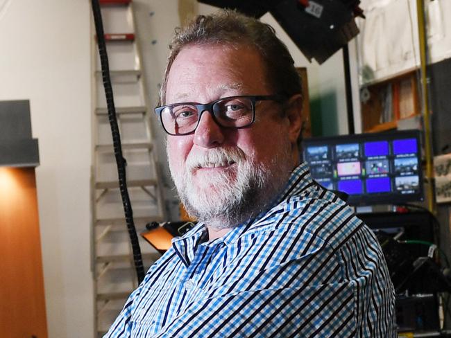 Andy Bruyn feature Profile piece on Andy Bruyn from Channel 9 who is retiring after 28 years at the helm of the station. Pic Katrina Bridgeford.