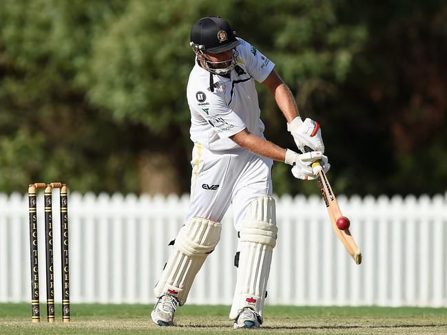 Wade Kilborn bats for Southport Labrador on Saturday. Picture: Lawrence Pinder