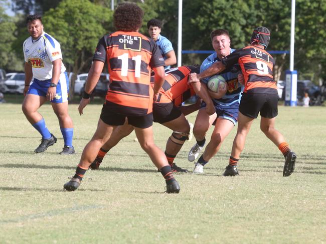 GCDRU round 2. Helensvale vs. Coomera. 1st Grade. 13 April 2024 Helensvale Picture by Richard Gosling