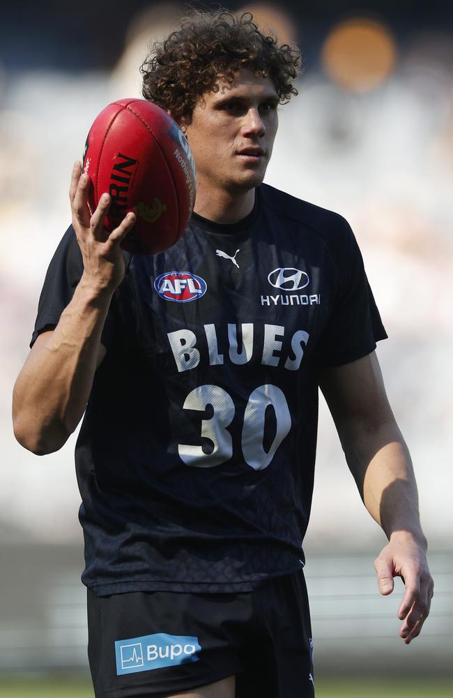 Carlton is set to welcome back Charlie Curnow. Picture: Getty Images