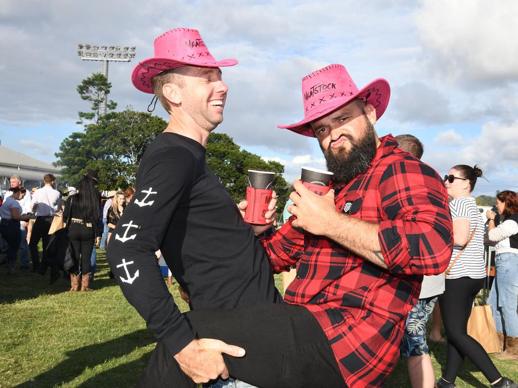 Chris Faulkhead and Billy Jones. Meatstock Festival at the Toowoomba showgrounds. April 2022