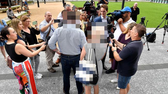 Parents of one of the victims tell the media they’re outraged Ashley Paul Griffith’s offending wasn’t detected sooner. Picture: NewsWire / John Gass