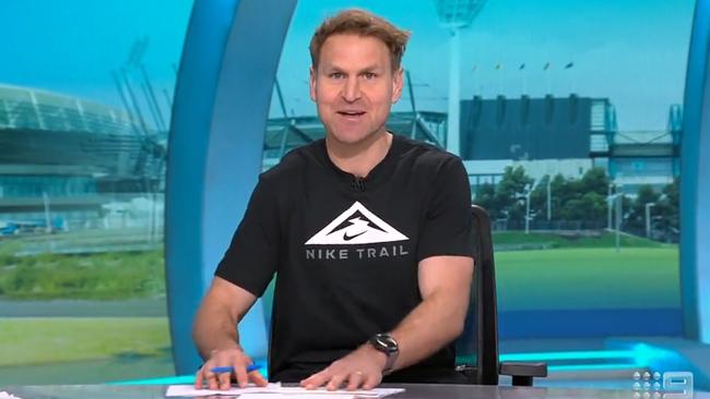 Kane Cornes on the Sunday Footy Show.