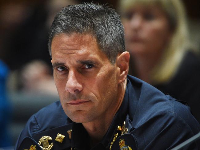Ex-Australian Border Force commissioner Roman Quaedvlieg believes the road network in Melbourne CBD would make moped attacks a possibility. Picture: AAP