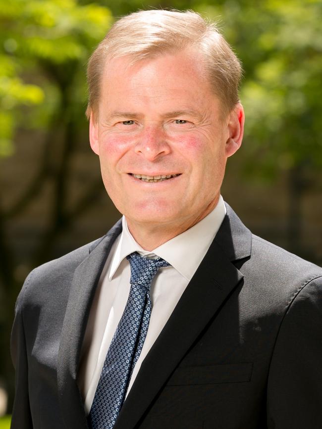 Professor Peter Rathjen, vice-chancellor of the University of Adelaide