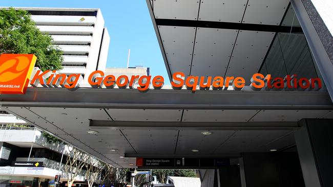 General Brisbane City Streetscape images - King George Square Bus and Carparking station in the Brisbane CBD, Brisbane CBD Brisbane Monday 10th May 2021 Picture David Clark