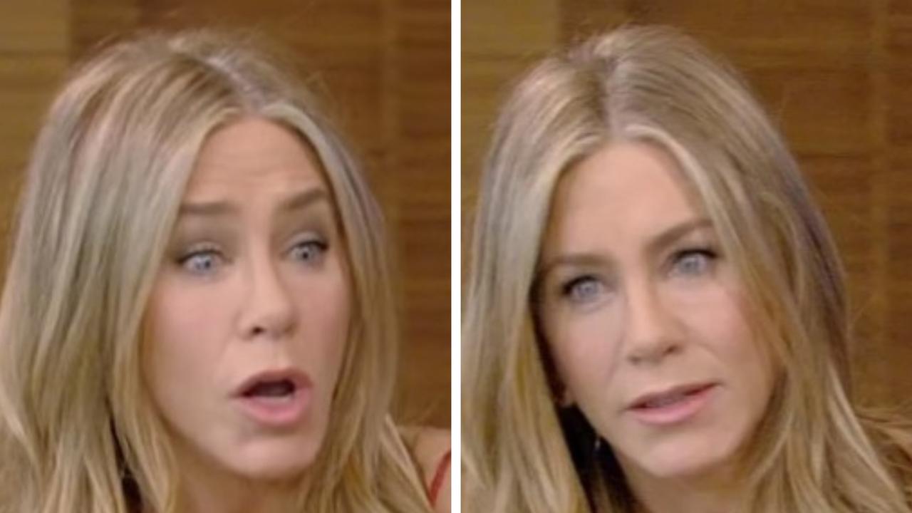 Jennifer Aniston in a TV interview.