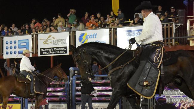 Action from Round 1 of the 2024 Noonamah Tavern Rodeo, Saturday May 26. Picture: Darcy Jennings.