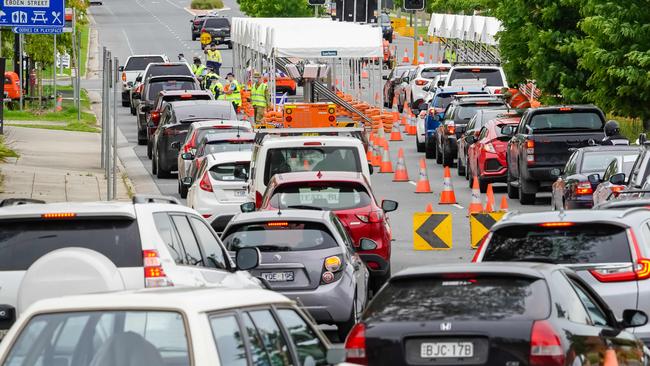 NSW is still waiting for a decision on if the QLD border will reopen. Picture: Simon Dallinger