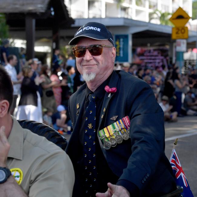 Anzac Day 2025. Strand parade in Townsville. Picture: Evan Morgan