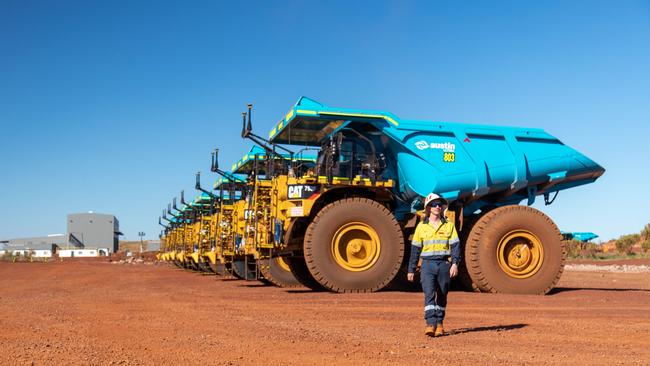 Rio is hoping to decarbonise its Pilbara iron ore operations. Picture: Rio Tinto