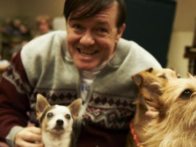 Ricky Gervais as the kind-hearted Derek in the sitcom, <i>Derek</i>. Picture: Supplied