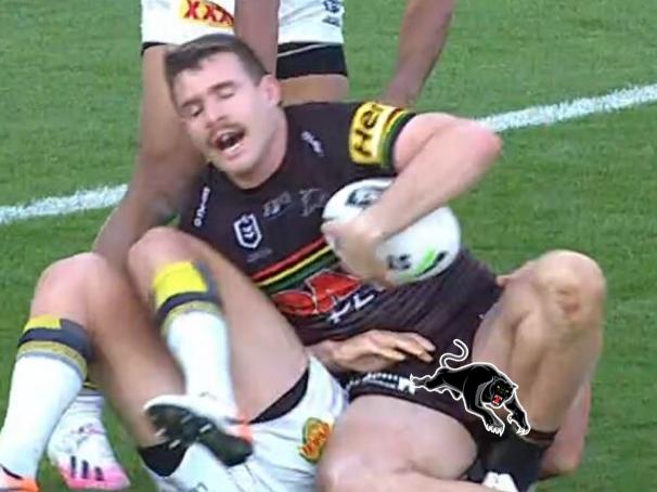 Billy Burns during Penrith Panthers clash with the North Queensland Cowboys.