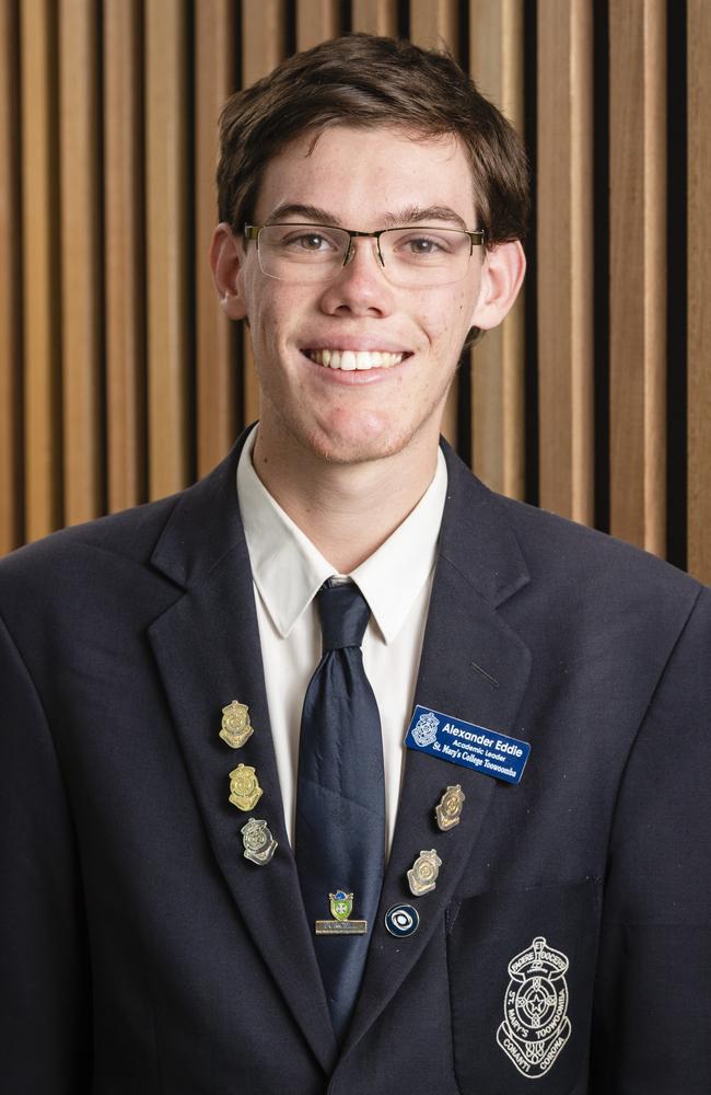 St Mary's College student Alexander Eddie will feature in the Toowoomba Catholic Schools Arts Fest, Tuesday. Picture: Kevin Farmer