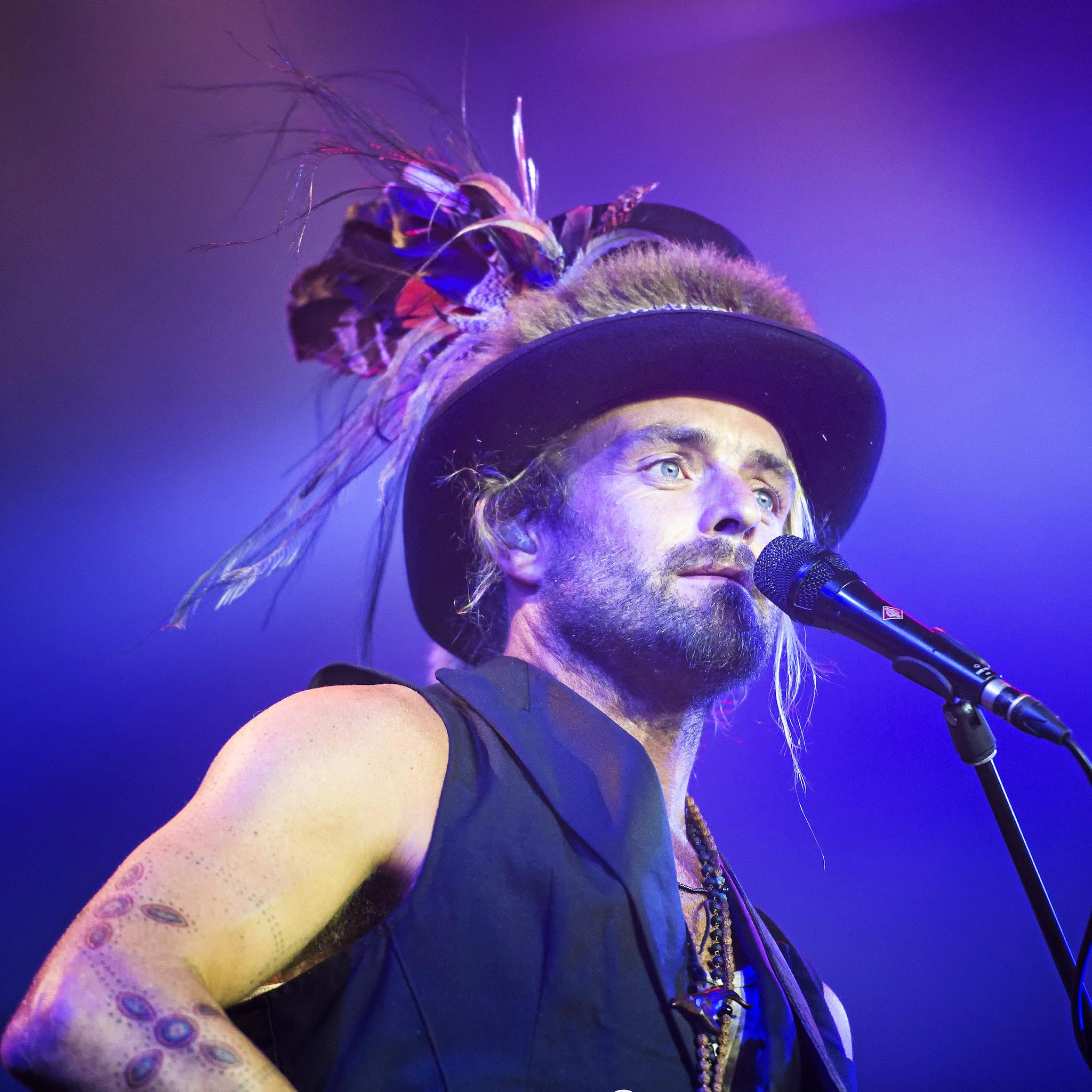 Australian singer songwriter Xavier Rudd at Bluesfest 2015. Picture: Lyn McCarthy