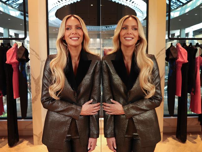 Fashion designer Rebecca Vallance at her new Doncaster store located in Westfield Doncaster. Picture: David Caird