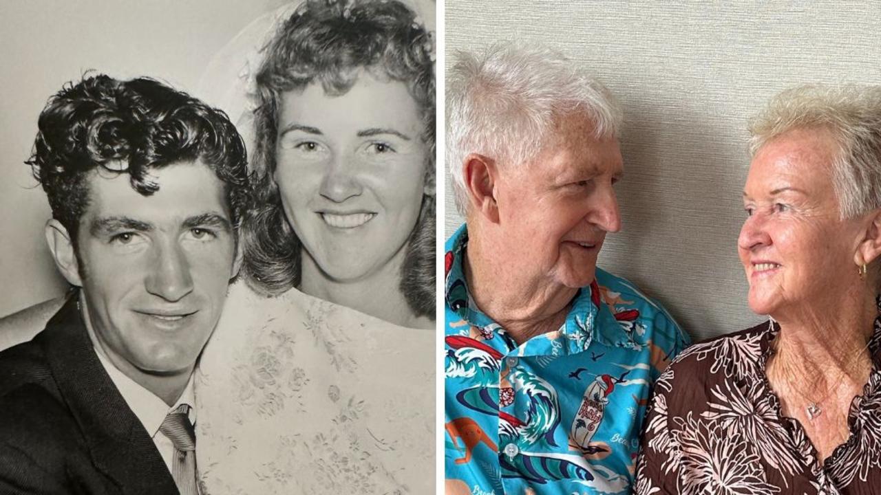 Gay and Jimmy McNamara’s six decade relationship, started as teenagers the Gympie Show Ball, has not slowed down even in the face of the now 83-year-olds Mr McNamara’s battle with dementia.