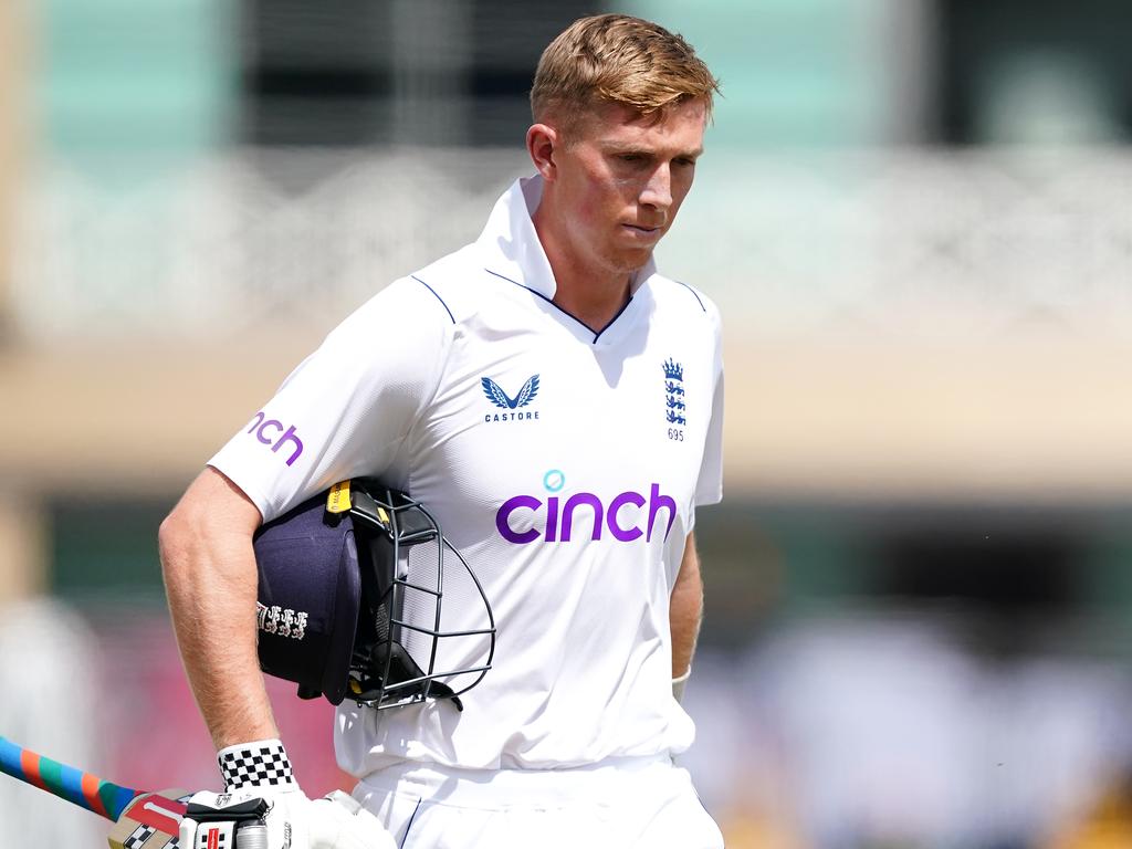 Zak Crawley doesn’t need to make wholesale changes, says Alastair Cook. Picture: Mike Egerton/PA Images/Getty Images