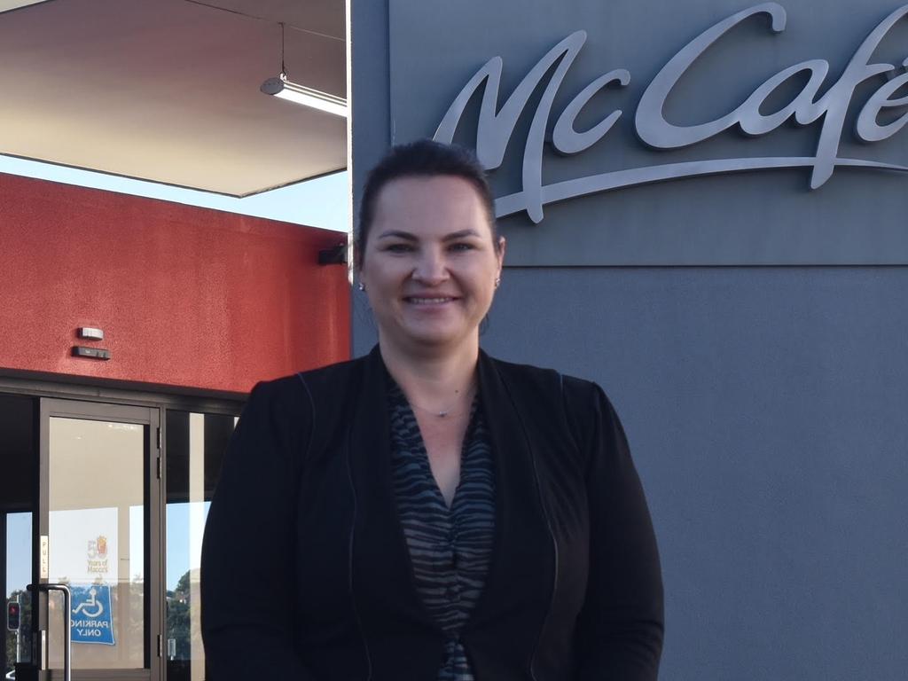 Mackay McDonald’s stalwart Niki Ramsay has been part of the family since she was 10 years old. Picture: Matthew Forrest