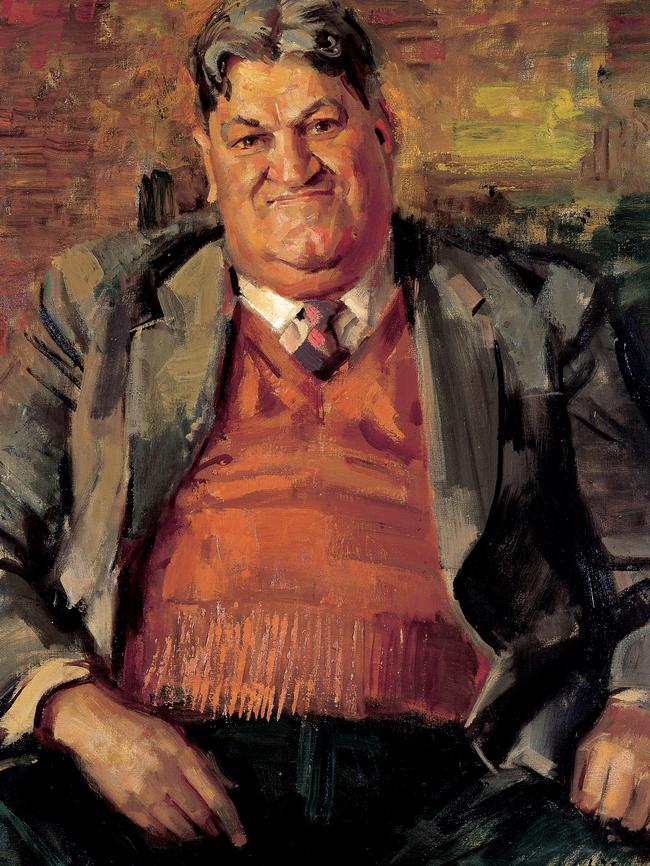 Pidgeon’s 1958 Archibald Prize winning portrait of former newspaper man Ray Walker. Picture: AGNSW