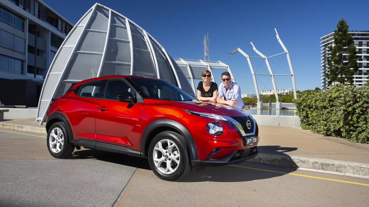 Nissan’s new Juke isn’t as wildly styled as the previous version.