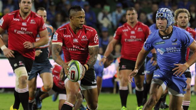 Lions' Elton Jantjies scored a late try to seal a bonus-point win and deny the Western Force a point.