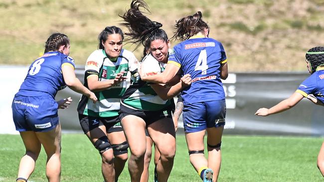 Club rugby women's semi-final Sunnybank v Bond. Saturday August 12, 2023. Picture, John Gass