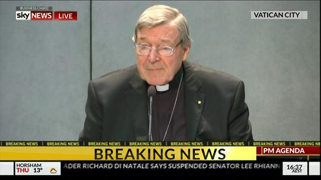 Cardinal George Pell: ‘The whole idea of sexual abuse is abhorrent to me'