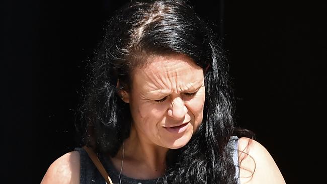 Kirsty Peta Towns leaves Maroochydore Court House. Picture: Patrick Woods.