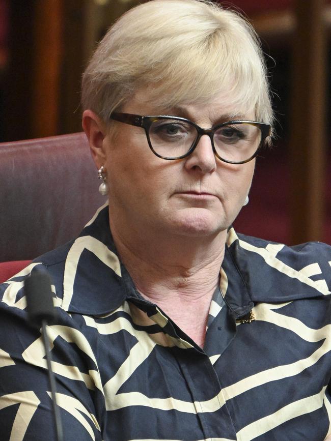 Former defence minister Linda Reynolds. Picture: NCA NewsWire/Martin Ollman