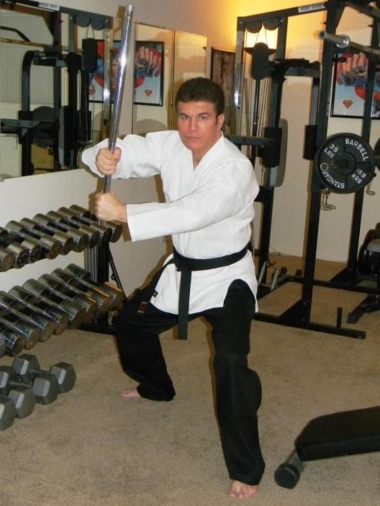 He's skilled in martial arts. Picture: Supplied