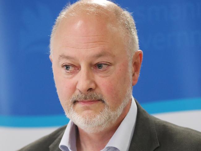 Director of Public Health Doctor Mark Veitch in relation to the third case of Coronavirus in Tasmania.  Picture: NIKKI DAVIS-JONES