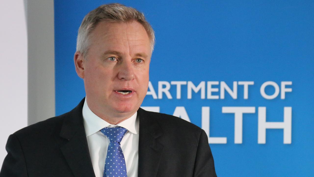 Premier Jeremy Rockliff speaks to the media at the University of Tasmania's Sandy Bay campus on Tuesday, August 23, 2022.