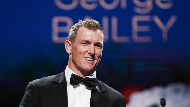 George Bailey at the 2018 Allan Border Medal. Picture: GETTY