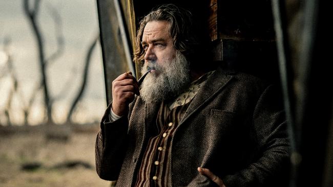 Russell Crowe plays bushranger Harry Power. Picture: Transmission Films