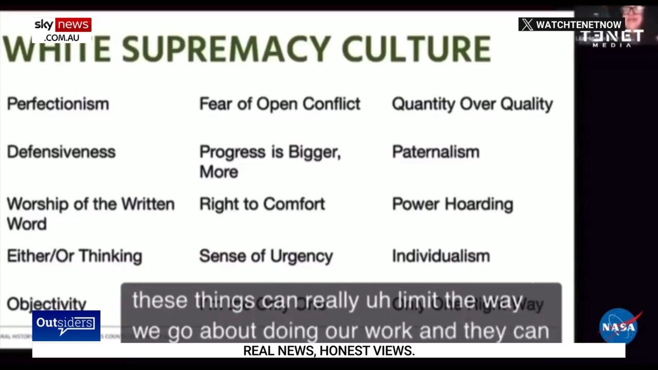 ‘Garbage’: NASA infuses ‘wokeness’ with training lesson on white supremacy culture