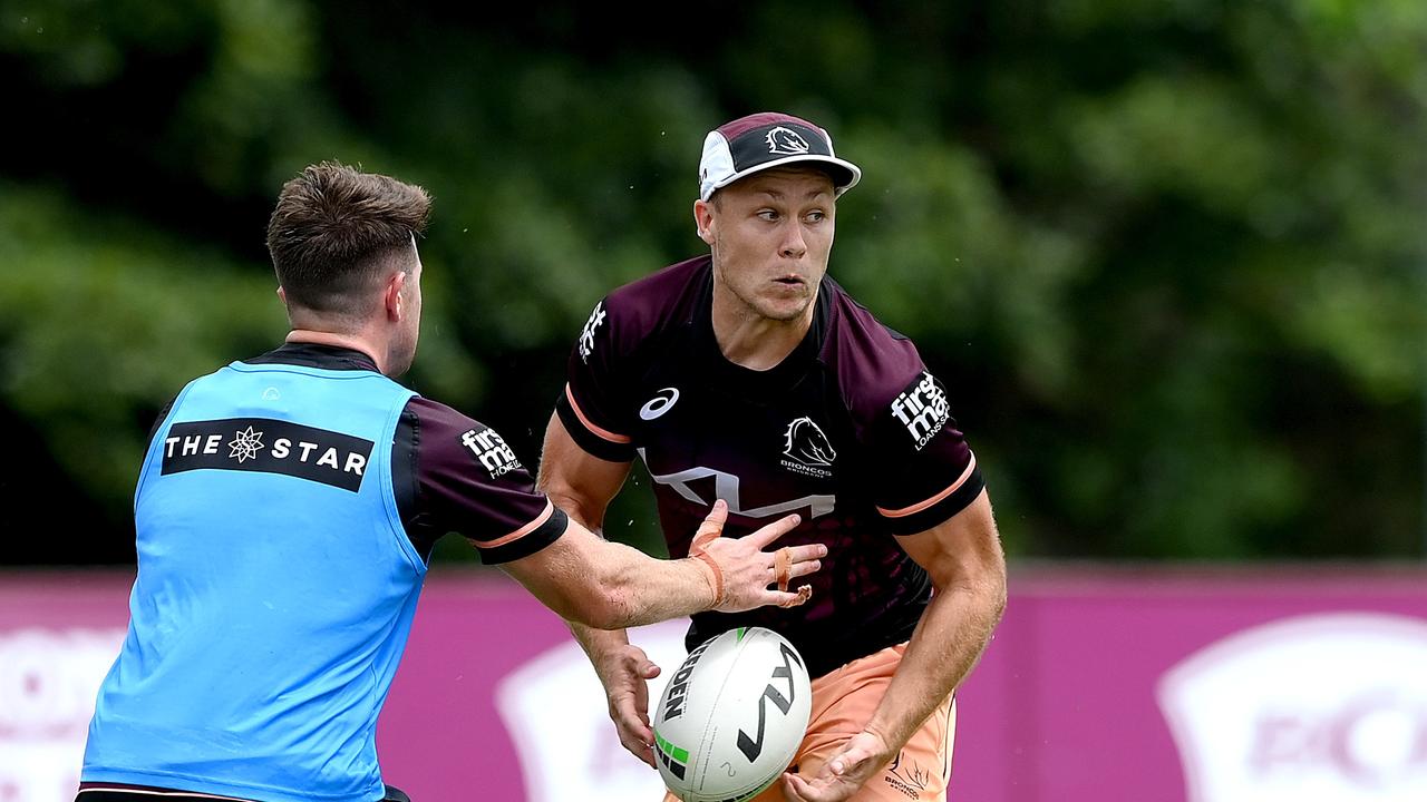 The No.9 jersey has been a weak spot for the Broncos until Billy Walters’ stunning 2023 season. Picture: Getty Images