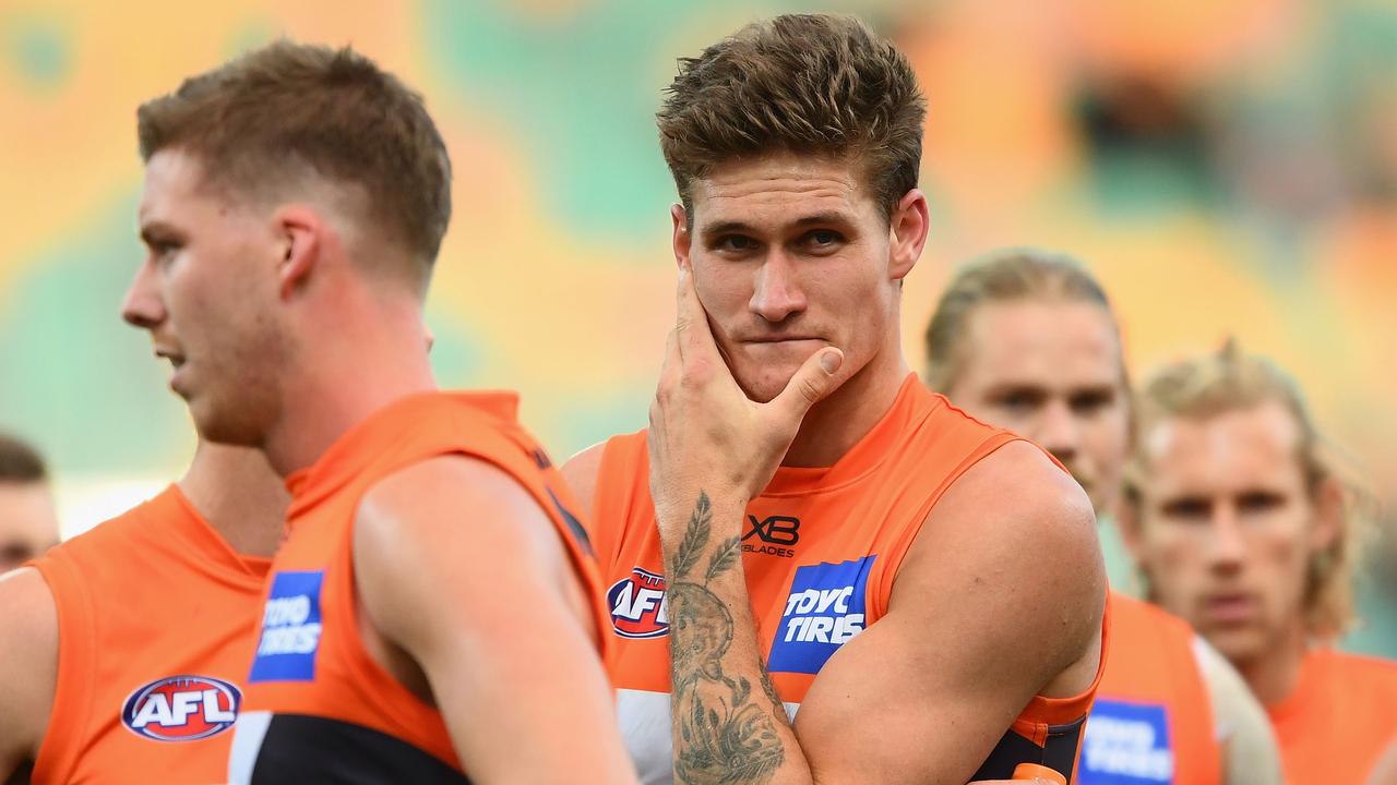 GWS ruckman Rory Lobb. (Photo by Quinn Rooney/Getty Images)