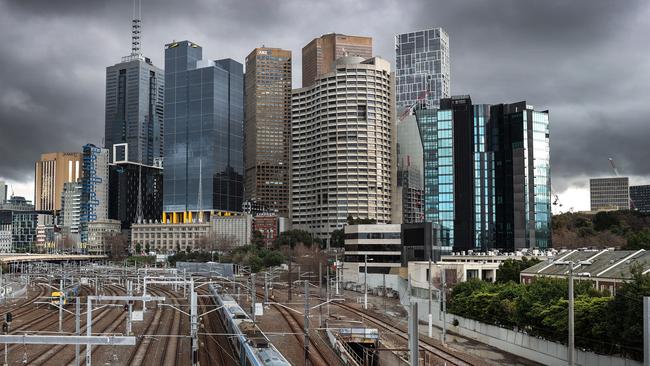 Melbourne has entered its sixth lockdown of the pandemic. Picture: David Caird