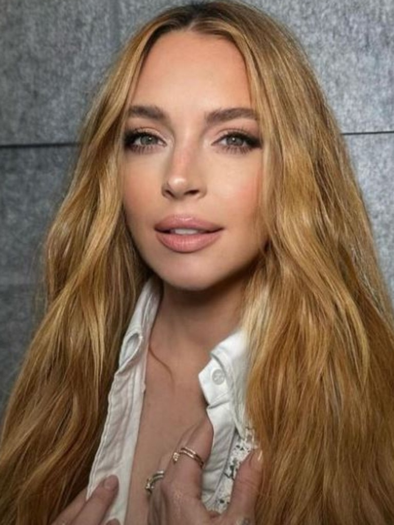 She's now signed a deal with Netflix. Picture: Instagram/LindsayLohan