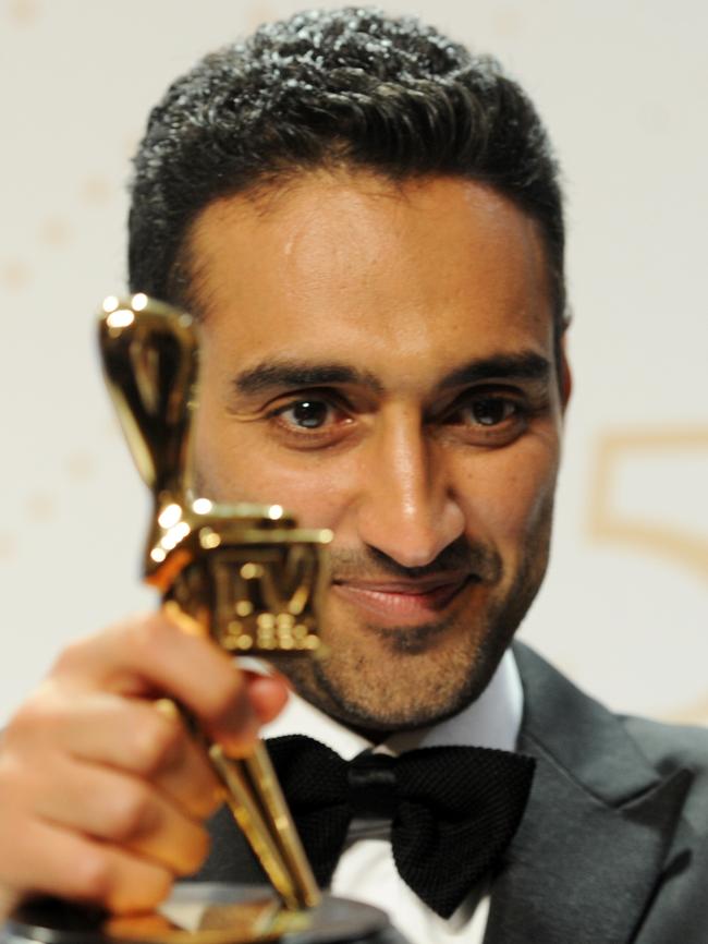 Gold Logie winner Waleed Aly. Picture: AAP/Joe Castro