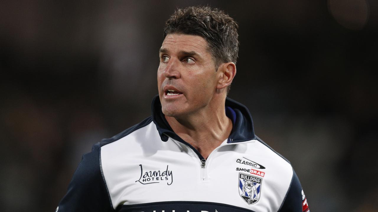 Trent Barrett is under pressure to turn the Bulldogs’ fortunes around next season. Picture: Jason McCawley/Getty Images